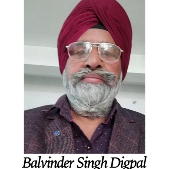 Balvinder Singh Digpal, Vice President, India